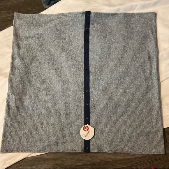 LuluLemon Athletica Blue Vinyasa Adjustable Scarf O/S Athleisure Sportswear NEW - Picture 1 of 8